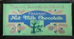 Chocolade plak karton/hout met wikkel Frank Rademaker  1930, Ophalen of Verzenden, Zo goed als nieuw, Reclamebord