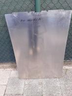 Plaat RVS, Ophalen, Zwart, Zo goed als nieuw, Minder dan 5 m²