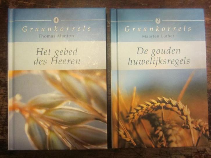 Graankorrels 2 Luther gouden, Boeken, Godsdienst en Theologie, Zo goed als nieuw, Christendom | Protestants, Ophalen of Verzenden