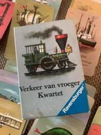 Kwartet Verkeer van vroeger Ravensburger 1982, Verzamelen, Speelkaarten, Jokers en Kwartetten, Ophalen of Verzenden, Zo goed als nieuw
