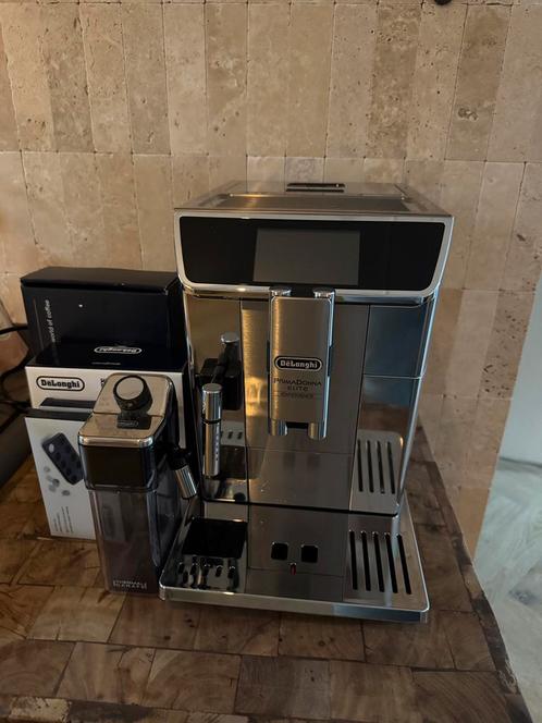 De’Longhi PrimaDonna ECAM650.85.MS – Nieuwstaat, 1 maand oud, Witgoed en Apparatuur, Koffiezetapparaten, Zo goed als nieuw, Espresso apparaat
