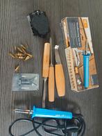 Woodburning Iron Set Crelando, Doe-het-zelf en Verbouw, Gereedschap | Handgereedschap, Ophalen, Zo goed als nieuw