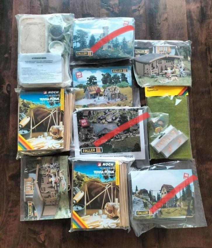 Faller Noch HO scenery modelbouw nieuw trein, Hobby en Vrije tijd, Modeltreinen | H0, Nieuw, Brug, Tunnel of Gebouw, Gelijkstroom of Wisselstroom