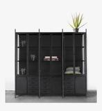 Kast met Glazen Deuren moet weg!, Ophalen, Industueel, Zo goed als nieuw, 200 cm of meer