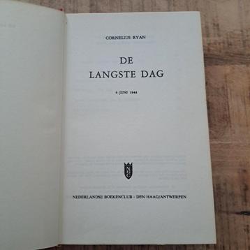 De langste dag 6 juni 1944 Cornelius Ryan  beschikbaar voor biedingen