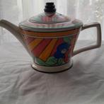 Sadler England Theepot Clarice Cliff, Ophalen of Verzenden, Gebruikt