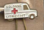 Speldje RODE KRUIS KOLONNE UTRECHT (A5), Verzamelen, Speldjes, Pins en Buttons, Verzenden, Gebruikt, Overige onderwerpen
