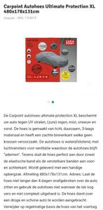 Carpoint autohoes xl, Auto diversen, Autohoezen, Ophalen of Verzenden, Zo goed als nieuw, Op maat