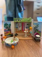 Playmobil Set 6159 Speelbox met zonneterras, Ophalen of Verzenden, Gebruikt, Complete set