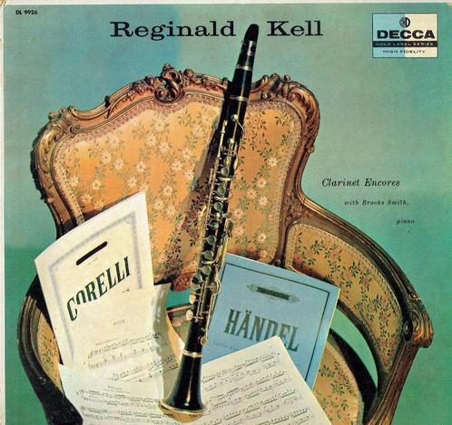 Reginald Kell – Clarinet Encores, Cd's en Dvd's, Vinyl | Klassiek, Zo goed als nieuw, Romantiek, Kamermuziek, 12 inch, Ophalen of Verzenden