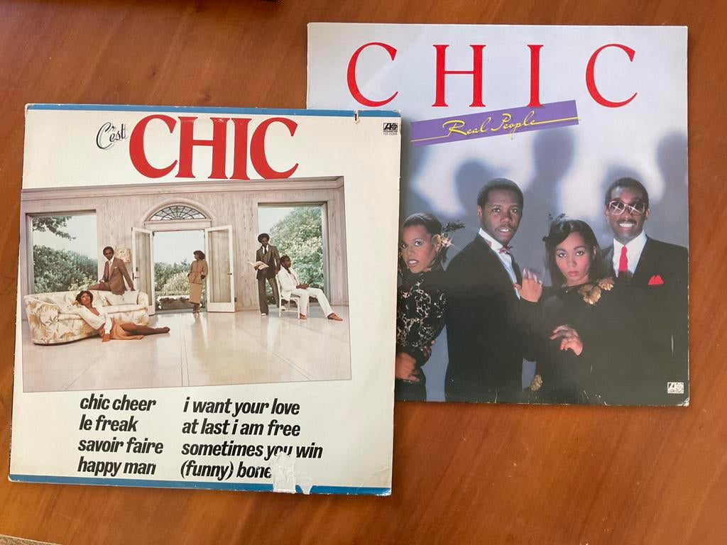 2 lp’s CHIC, gaaf, Cd's en Dvd's, Vinyl | Pop, Ophalen of Verzenden, Zo goed als nieuw