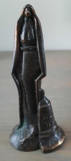 maria beeldje van brons tbv aardbeving 1992, Antiek en Kunst, Antiek | Religie, Ophalen of Verzenden