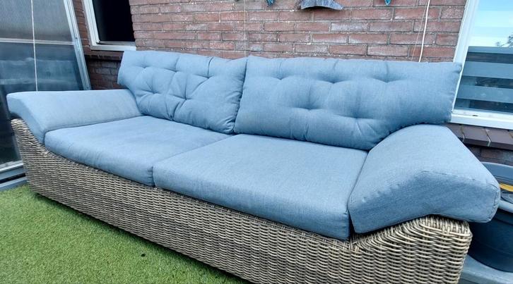 Twee zits bank, Tuin en Terras, Tuinbanken, Zo goed als nieuw, Ophalen
