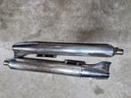 Fish tail dempers voor ratbike, Motoren, Onderdelen | Harley-Davidson, Ophalen of Verzenden