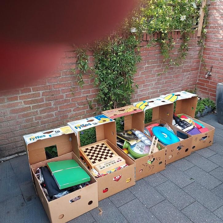 Rommelmarkt spullen, Kinderen en Baby's, Speelgoed | Buiten | Speelhuisjes, Gebruikt, Hout, Ophalen