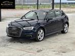 Audi A3 Sportback 1.4 e-tron S-LINE/DIGI.DASH/TRKHAAK/NAP/18, Auto's, Audi, Gebruikt, 4 cilinders, Blauw, Leder en Stof