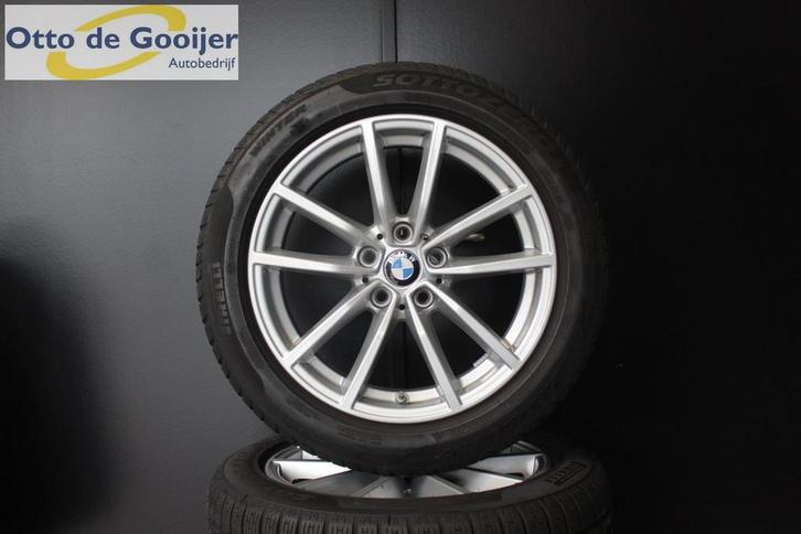 Originele BMW 3 serie Velgen 17 Inch Winterbanden 8MM, Auto-onderdelen, Banden en Velgen, Banden en Velgen, Winterbanden, 17 inch