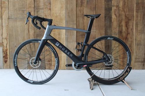 F Moser E-ROAD RIVAL AXS, Fietsen en Brommers, Fietsen | Racefietsen, Zo goed als nieuw, Overige merken, Meer dan 20 versnellingen