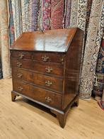 Antiek Engels 18e eeuws secretaire klep bureau Georgian, Antiek, Georgian, Ophalen, Info@SlatsAntiek.nl