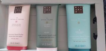 Nieuw : Rituals handverzorging, 3 tubes beschikbaar voor biedingen