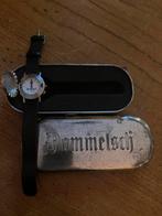 Dommelsch horloge voor de liefhebber compleet in blik, Ophalen of Verzenden, Staal, Overige merken, 1960 of later