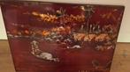 Vintage Vietnamees lak schilderij, Ophalen of Verzenden