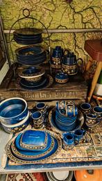 Winterling Schwarzenba Compleet blauw servies met bloemmotie, Huis en Inrichting, Keuken | Servies, Ophalen of Verzenden, Zo goed als nieuw