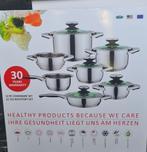 pannenset, Huis en Inrichting, Keuken | Potten en Pannen, Ophalen, Inductieplaat, Nieuw, Pannenset
