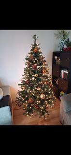 Complete kerstboom incl. lampjes en ornamenten, Ophalen, Gebruikt