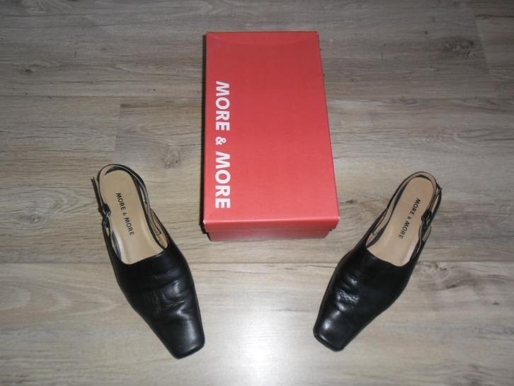 More & More Zwarte Pumps Met Hak Maat 40, Kleding | Dames, Schoenen, Zo goed als nieuw, Pumps, Zwart, Ophalen of Verzenden
