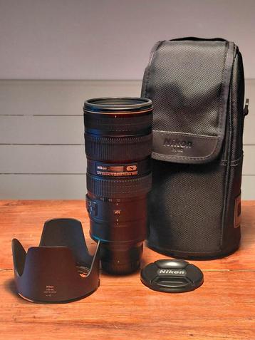 Nikon AF-S 70-200mm f2.8 ED VR II - in goede staat - beschikbaar voor biedingen