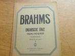 BRAHMS UNGARISCHE TÄNZE VOOR VIOOL EN PIANO, Muziek en Instrumenten, Bladmuziek, Piano, Gebruikt, Ophalen of Verzenden, Artiest of Componist