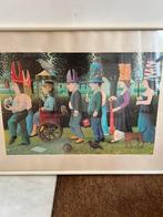 Dolf Zwerver / Optocht, Antiek en Kunst, Ophalen