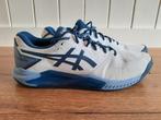 ASICS - gel-challenger 13 clay - Wit/Blauw Maat 48, Kleding | Heren, Schoenen, Asics, Ophalen of Verzenden, Wit, Zo goed als nieuw