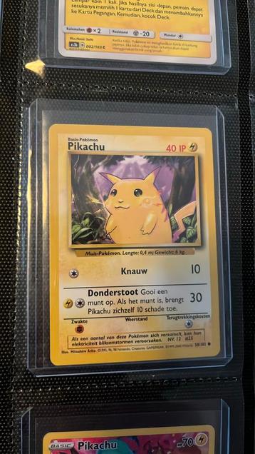 Pikachu kaarten. beschikbaar voor biedingen