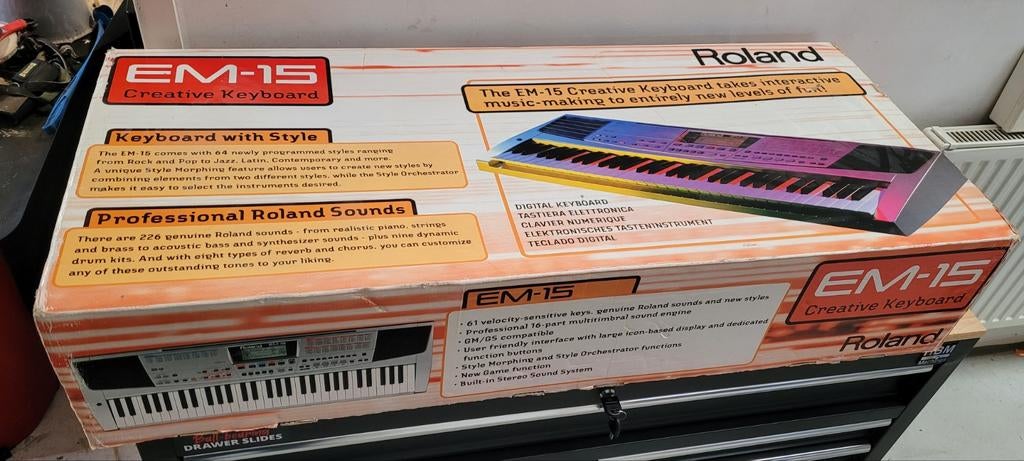 Roland EM-15 Keyboard - Zeer Goed Werkend, Muziek en Instrumenten, Keyboards, Ophalen of Verzenden
