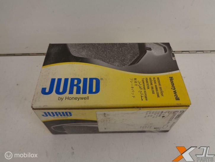 571989J S-KLASS W221 REMBLOKSET ACHTER NOS JURID A0004209804, Auto-onderdelen, Remmen en Aandrijving, Porsche, Nieuw, Ophalen of Verzenden