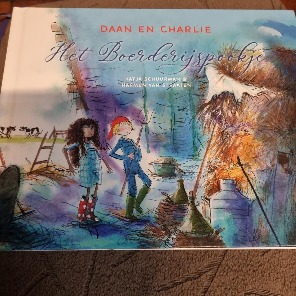 Het Boerderijspookje - Daan en Charlie, Ophalen of Verzenden, Zo goed als nieuw, Katja Schuurman, Sprookjes