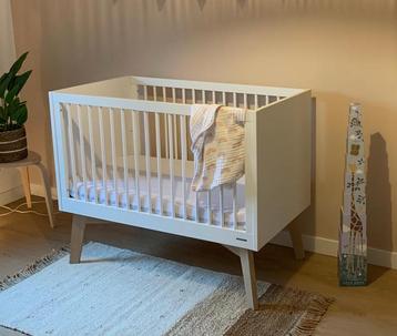 Ledikant Kidsmill Sixties wit mat eiken 140x70 beschikbaar voor biedingen