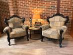 2 x  KING PATCH fauteuils van Zuiver, Huis en Inrichting, Fauteuils, Ophalen, Sober barok, Gosem engelstraat, Info@chesterfieldjimkie.nl
