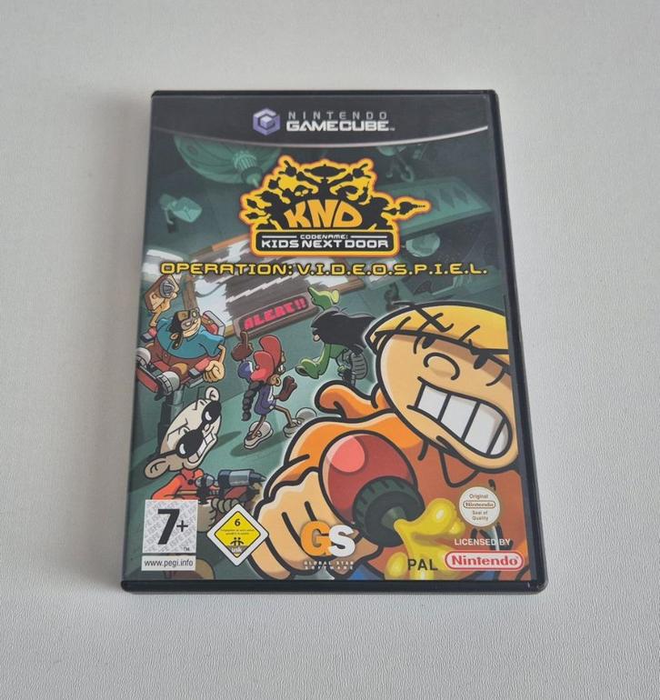 Codename: Kids Next Door Nintendo Gamecube Game Compleet, Spelcomputers en Games, Games | Nintendo GameCube, Gebruikt, Ophalen of Verzenden