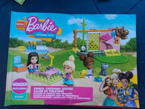 Barbie building set GYH09 (soort Lego Friends), Kinderen en Baby's, Speelgoed | Kinderpuzzels, Gebruikt, Meer dan 50 stukjes, Ophalen