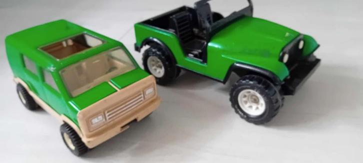 Vintage Tonka Speelgoedauto's - Jeep en Van, Hobby en Vrije tijd, Modelbouw | Auto's en Voertuigen, Gebruikt, Auto, Groter dan 1:32