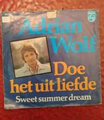 Andrian wolf doe het uit liefde, Cd's en Dvd's, Vinyl | Nederlandstalig, Overige formaten, Levenslied of Smartlap, Gebruikt, Ophalen of Verzenden