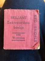 Oude woordenboekjes oa Lilliput/Briljant/Brillant/v Goors, Ophalen of Verzenden, Gelezen, Overige uitgevers, Nederlands