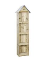 Tuinkast met vogelhuisje, Ophalen, Zo goed als nieuw, Hout