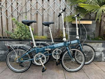 2x nette Dahon Vitesse vouwfiets met 7 versnellingen beschikbaar voor biedingen