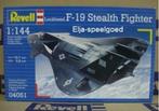 Modelbouw Revell F-19 stealth fighter 1:144 4051 vliegtuig, Ophalen, 1:72 tot 1:144, Revell, Nieuw