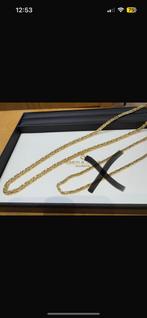 Goude koningsketting, Sieraden, Tassen en Uiterlijk, Kettingen, Ophalen of Verzenden, Nieuw, Goud