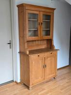 Grene houten servieskast, Huis en Inrichting, Kasten | Secretaires, Ophalen, Gebruikt